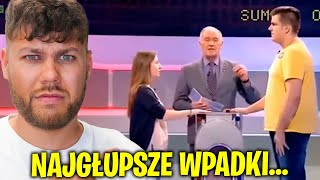 NAJGŁUPSZE WPADKI NA TELETURNIEJACH [upl. by Tali]