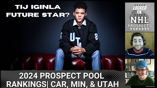 TOP 10 NHL PROSPECTS POOL COUNTDOWN 86 Carolina Minnesota amp Utah [upl. by Carce]