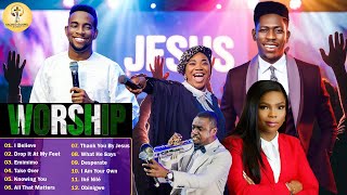 Spirit Filled Worship Songs For Prayers amp Breakthrough Minister GUC Nathaniel BAssey Mercy Chinwo [upl. by Ydaj217]