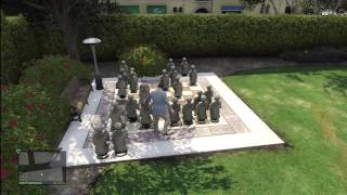 GTA 5 Illuminati Symbolism Exposed Chess Piece Secret Easter Egg Grand Theft Auto V [upl. by Letnom]