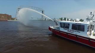 Fire Boat in Action [upl. by Mcfarland215]