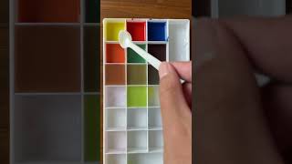 Pigment mixtureart painting color mixing [upl. by Rosalind]