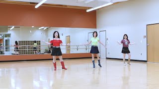 That Missing Piece  Line Dance Dance amp Teach [upl. by Atteuqihc]