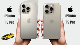 iPhone 16 Pro vs iPhone 15 Pro [upl. by Nnylacissej]