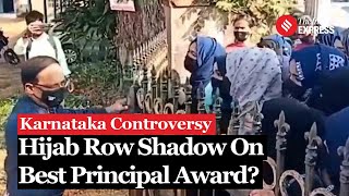 Karnataka Hijab Row Shadow On Best Principal Award  Teachers Day [upl. by Lehsreh]