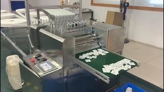 JLS260 High Speed Alcohol Cotton Swab Making Machine Alcohol Pad Packaging Machine [upl. by Esbenshade]