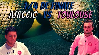 14 de Finale Ajaccio vs Toulouse Doublette Trophée des Villes 2021  Pétanque [upl. by Ames]