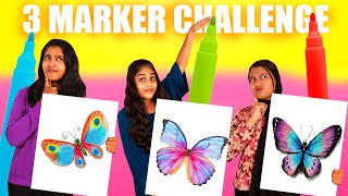 3 MARKER CHALLENGE 🤩  ശ്രീക്കും ഷാമിക്കും പണി കിട്ടി 😂 ഇഞ്ചോടിഞ്ച് പോരാട്ടം  PULLOTHI [upl. by Gnot]