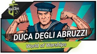 Премиум крейсер Италии  Duca degli Abruzzi ★ World of Warships [upl. by Shu]