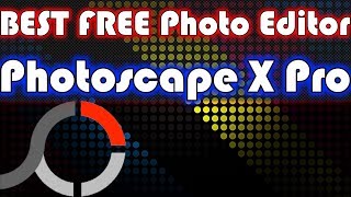 Best FREE RAW Photo Editor  Photoscape X Pro [upl. by Aicel]