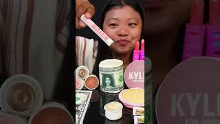 Kylie Jenner Cosmetic Mukbang Gurung Eating Channel [upl. by Aliahkim]