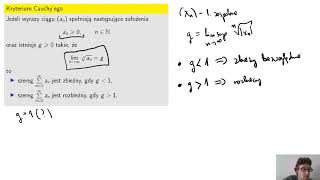 Kryterium Cauchyego [upl. by Eimia]