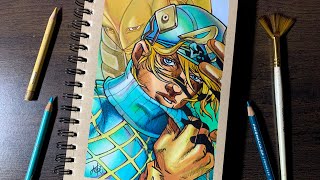 Diego Brando  Jojo’s Bizarre Adventure  Dibujo  Drawing [upl. by Rahcir]