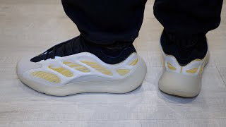 Adidas Yeezy 700 V3 Safflower Unboxing amp On Feet [upl. by Reece]