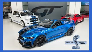 118 Shelby Mustang Super Snake Speedster  GT SPIRIT Unboxing [upl. by Enhpad]