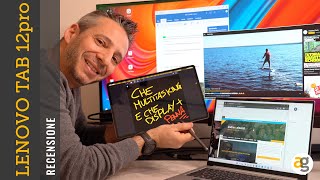 Recensione LENOVO 12 PRO Alternativa a iPad [upl. by Ethyl]