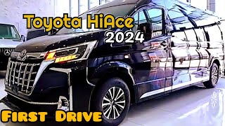 All New Toyota Hiace Luxury 2024First class Luxury VanCar Entertainment 2024 [upl. by Sieracki]