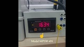 Autonics  make life easy stepper motor and MP5W Pulse Meter [upl. by Yerhpmuh969]