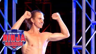 Unseen Ninja Run Zed Colback Grand Final  Stage 1  Australian Ninja Warrior 2018 [upl. by Yrogreg]