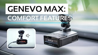 GENEVO MAX  Comfort features [upl. by Namialus822]