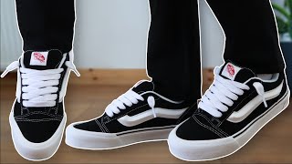 HOW TO LACE KNU SKOOL VANS PERFECTLY [upl. by Ahsienad607]