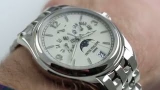 Patek Philippe Annual Calendar – Complications 51461G001 Watch Review [upl. by Ednalrym1]