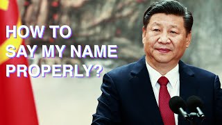 How to properly pronounce Xi Jinpings Name in Mandarin Chinese [upl. by Knowlton761]