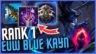 Season 14 Rank 1 EUW Kayn Build [upl. by Ariad]