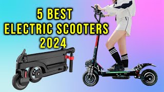 Top 5 Best Electric Scooters for 2024  Electric Scooter [upl. by Llenrod]