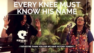 EVERY KNEE MUST KNOW HIS NAME A Prayer for Protection Tomi Favored and TY Bello [upl. by Nosac]