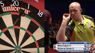 Suljovic v Van Gerwen  2019 Austrian Darts Championship Final [upl. by Armahs704]