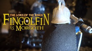 MORGOTH vs FINGOLFIN A LEGO StopMotion Story [upl. by Cuthbert]