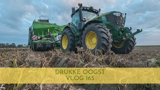 drukke oogst vlog 165 [upl. by Henka447]