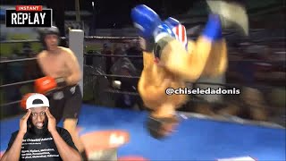 Local Boxer Does The UNTHINKABLE During Boxing Match  Chiseled Adonis [upl. by Otokam302]