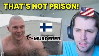 American reacts to Prisoners In Finland Live In Open Prisons [upl. by Haslett]