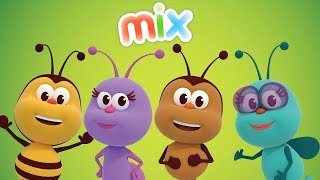 Las Mejores Canciones de Bichikids 1  2 y 3  El Reino Infantil [upl. by Helgeson]