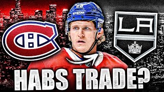 HABS TRADE W THE LA KINGS CHRISTIAN DVORAK TO LOS ANGELES Montreal Canadiens Rumours [upl. by Madelina]