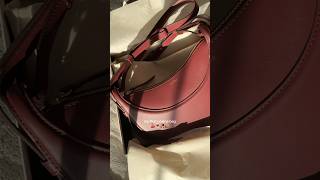 numero dix in black cherry 🍒 polene unboxing fallfashion luxuryhandbags handbags [upl. by Sidnala460]