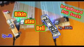 Power supply 5v breadboard  project board [upl. by Yahs]