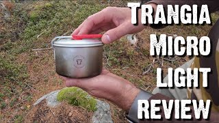 Trangia Micro Light  Review trangia [upl. by Lewak252]