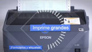 Impresora Epson Matricial LX350 [upl. by Allesig]