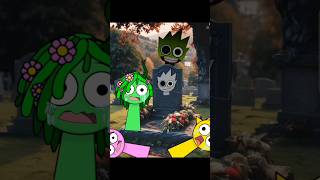 POV Prank from Lime at the cemetery  Incredibox Sprunki [upl. by Susejedairam]