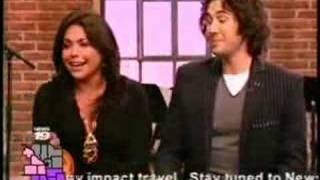 Josh Groban on Rachael Ray pt1 [upl. by Atiuqrahs]