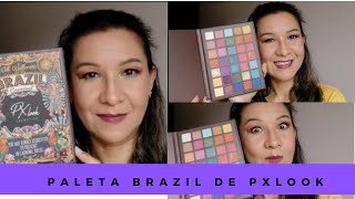 MAQUILLAJE CON LA PALETA PX LOOK [upl. by Halika]