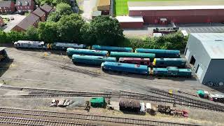 SVR Kidderminster stationyardsheds  18 July 2024 [upl. by Emersen]