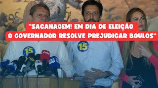 SACANAGEM GOVERNADOR DIZ QUE FACÇÃO SUJERE VOTOS EM BOULOS EM PLENO PROCESSO ELEITORAL [upl. by Sid]