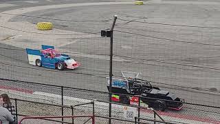 Mini Late Model heat race 1 Indianapolis Speedrome 5102024 [upl. by Chrisy]