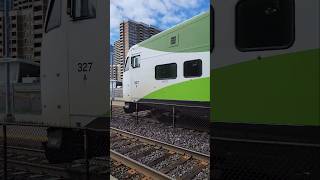 Westbound GO Train at Danforth [upl. by Sivle]