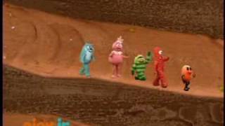 Yo Gabba Gabba  Follow the Oskie Bugs song [upl. by Liahus134]