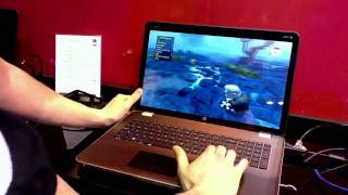 HP Envy 17 Inch 3D laptop Demo [upl. by Eisdnil]